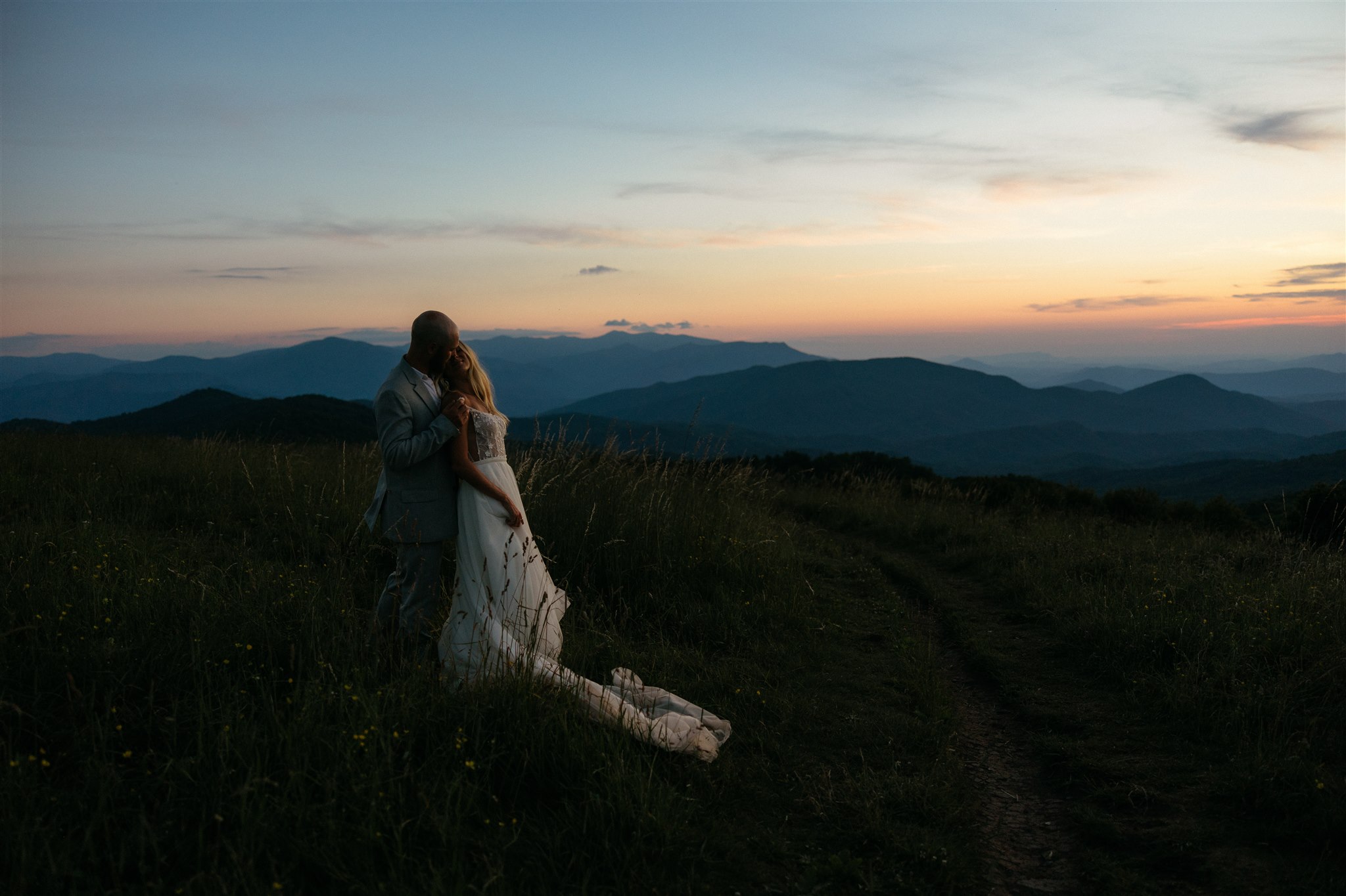 Asheville Treehouse Elopement & Mountain Wedding Photos