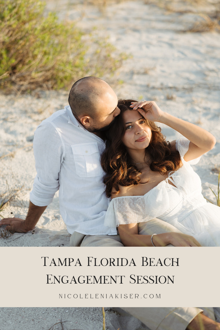 Tampa Florida Beach Film Engagement Session