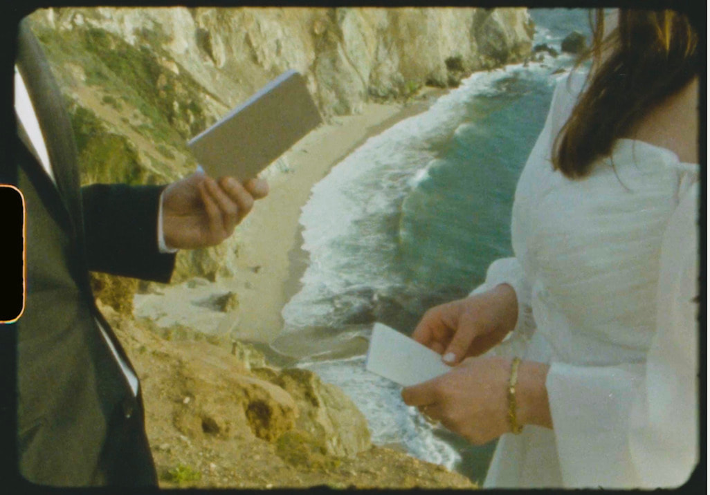 Film photography at a National Park Elopement