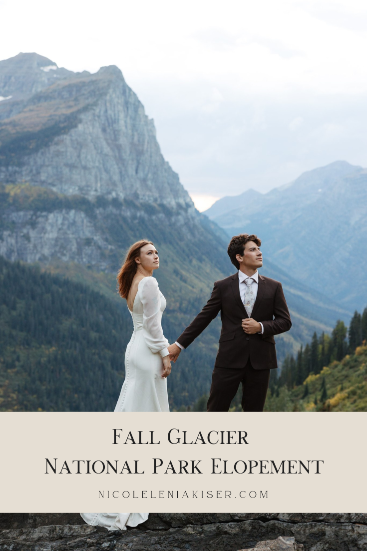 Fall Glacier National Park Elopement