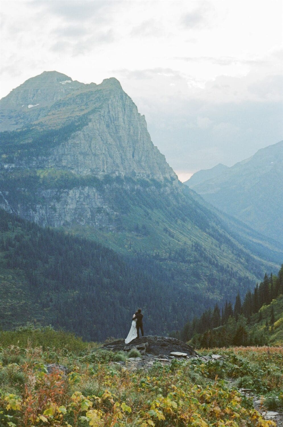 Film Glacier Wedding Photos