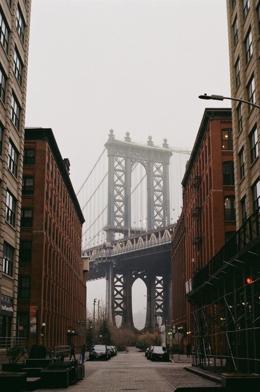 Dumbo NYC engagement session