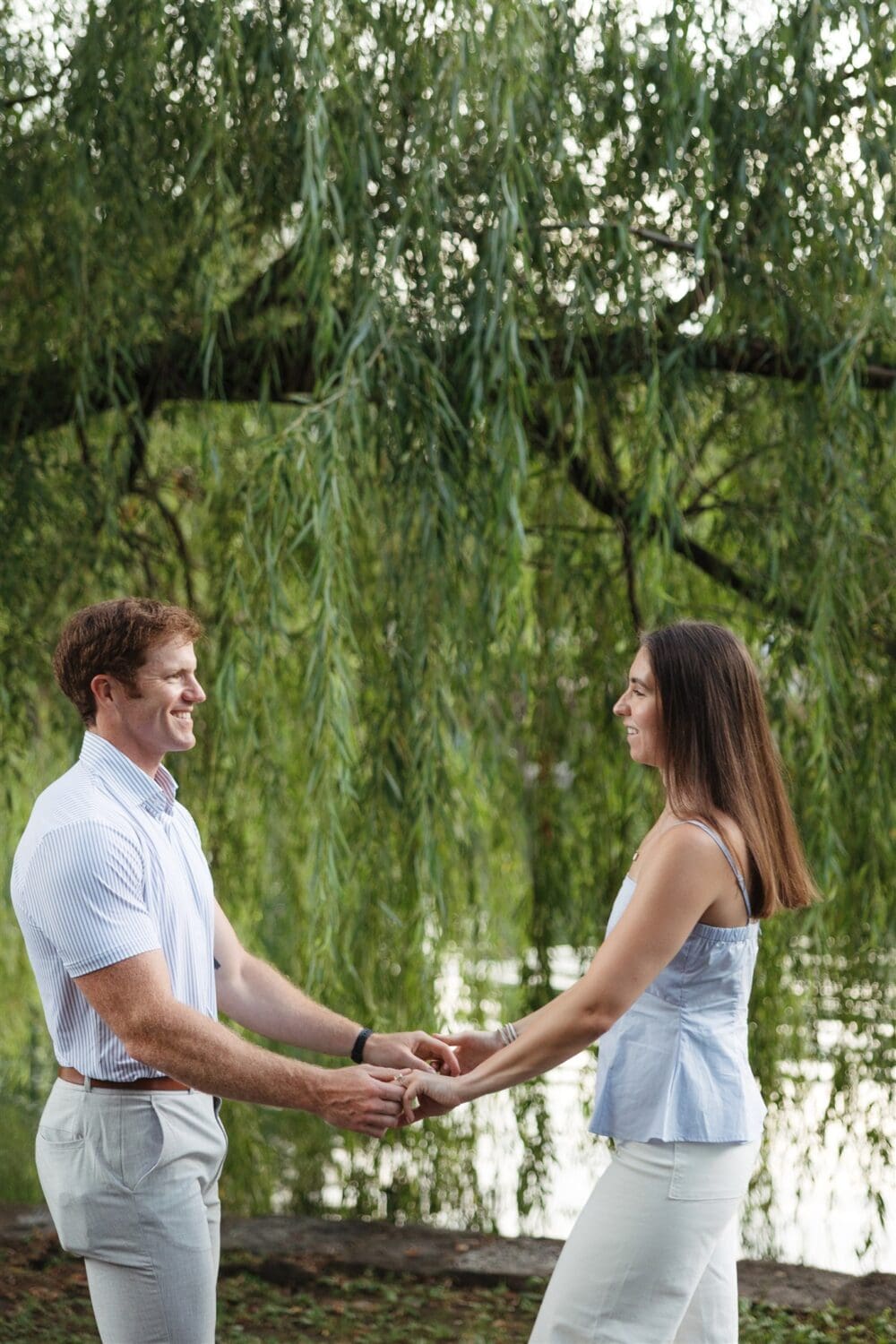 Summer Centennial Park Engagement Photos Nashvile by Nicole Kiser