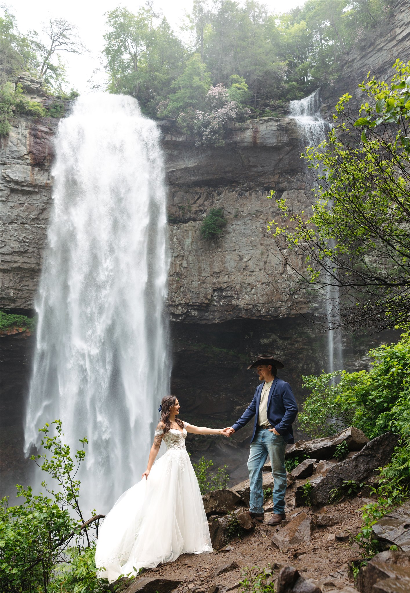 Fall Creek Falls Wedding by Nicole Kiser