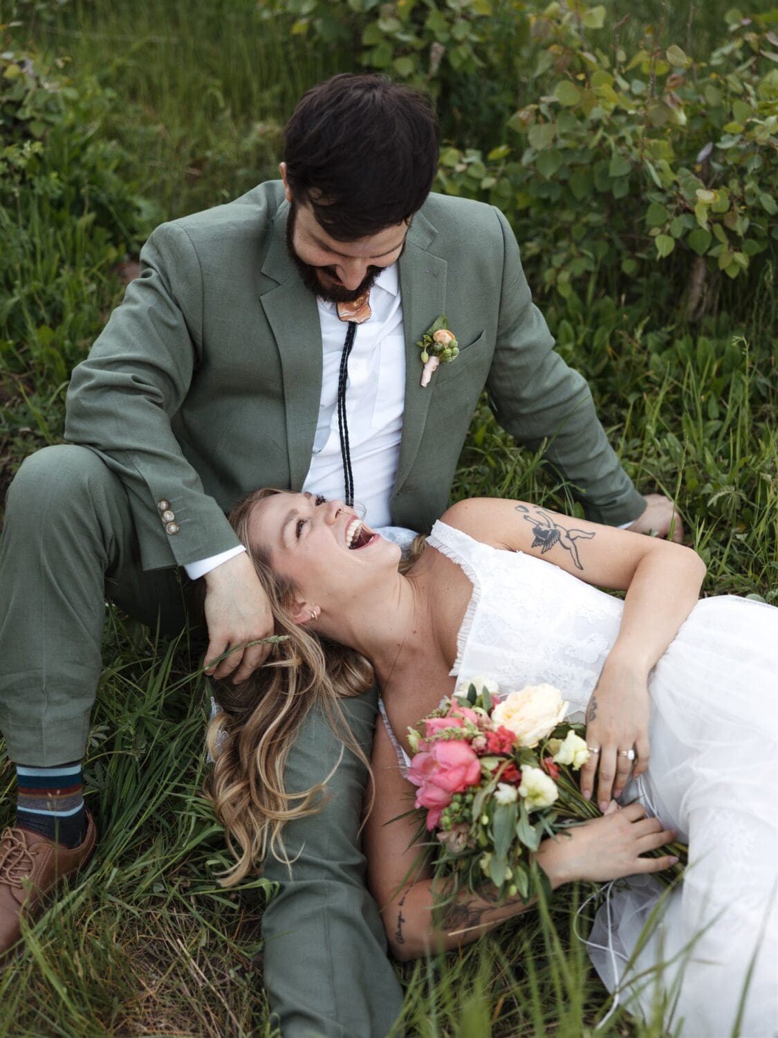 Summer Maroon Bells Elopement