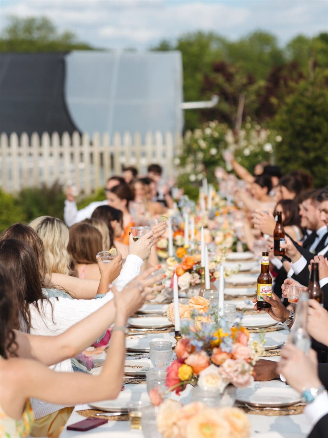 Colorful Greenhouse Wedding at the Rural Society by Nicole Kiser