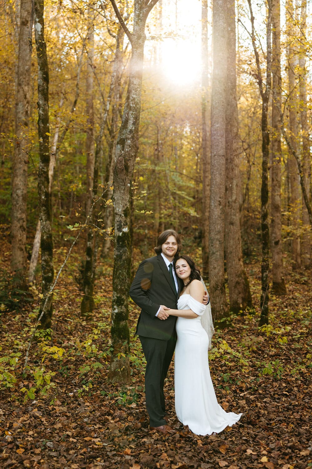 Fall Great Smoky Mountains Elopement Nicole Kiser