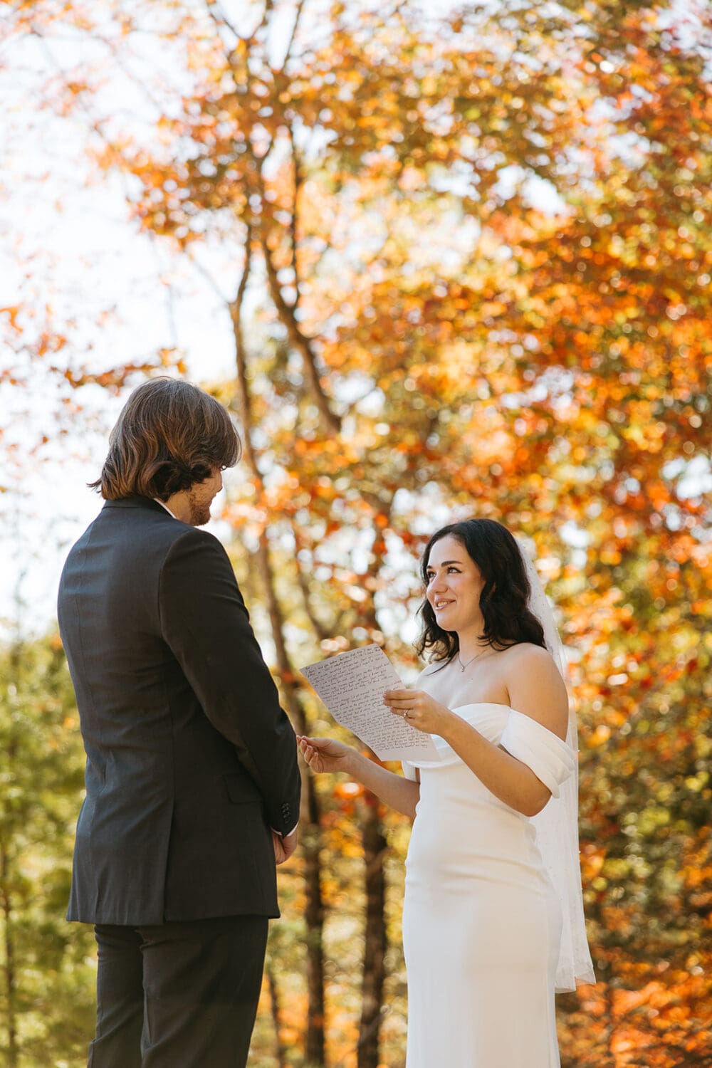 Fall Great Smoky Mountains Elopement Nicole Kiser
