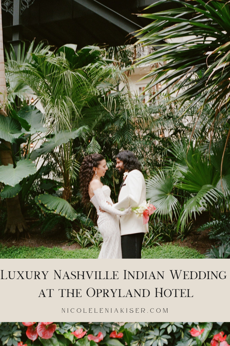 Luxury Nashville Indian Wedding at the Opryland Hotel by Nicole Kiser