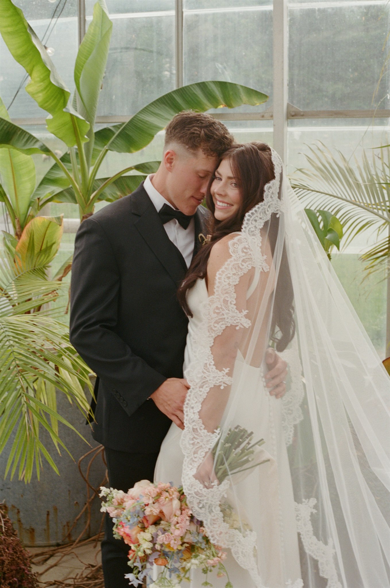 Colorful Greenhouse Wedding at the Rural Society by Nicole Kiser