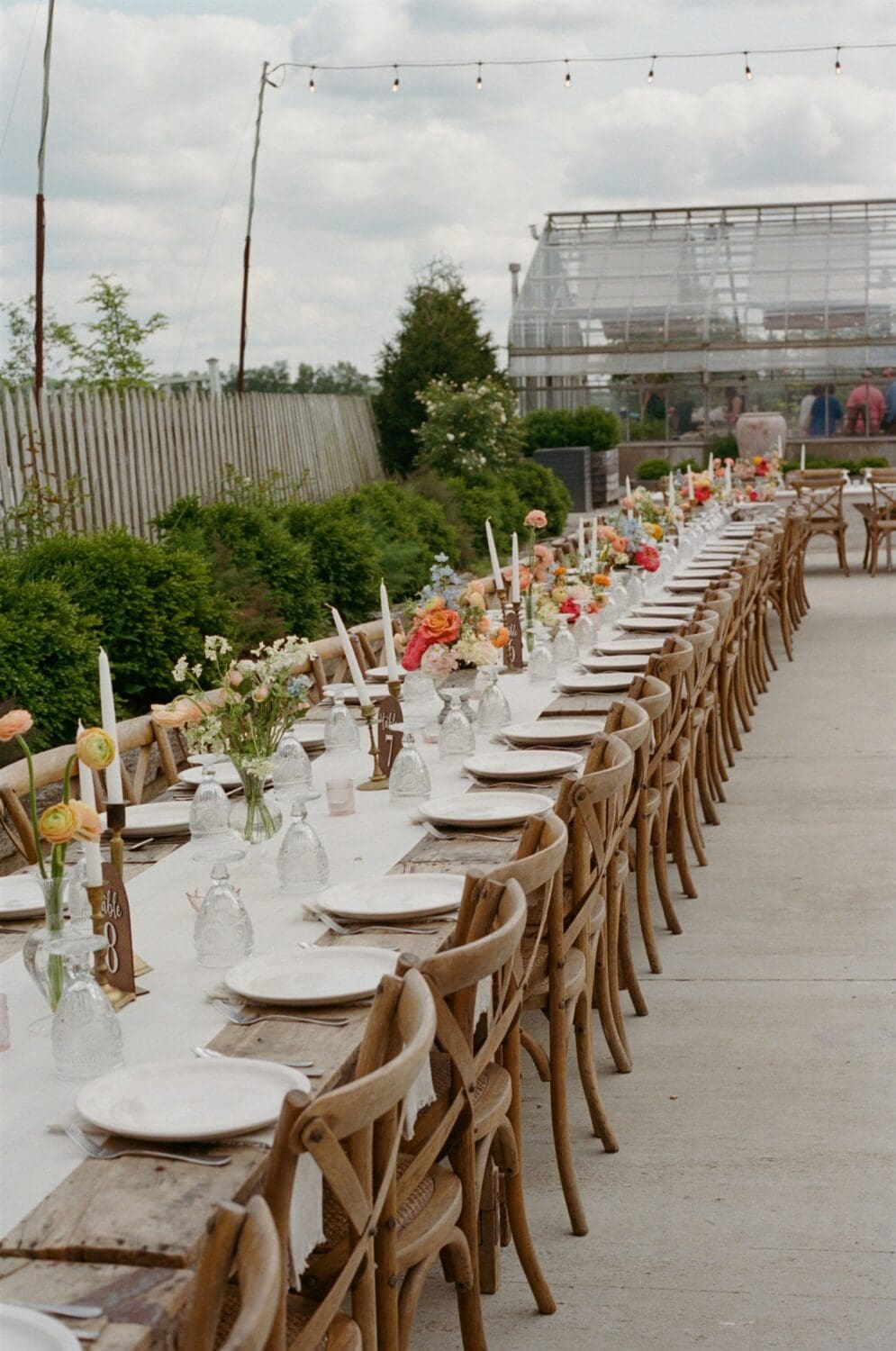 Colorful Greenhouse Wedding at the Rural Society by Nicole Kiser