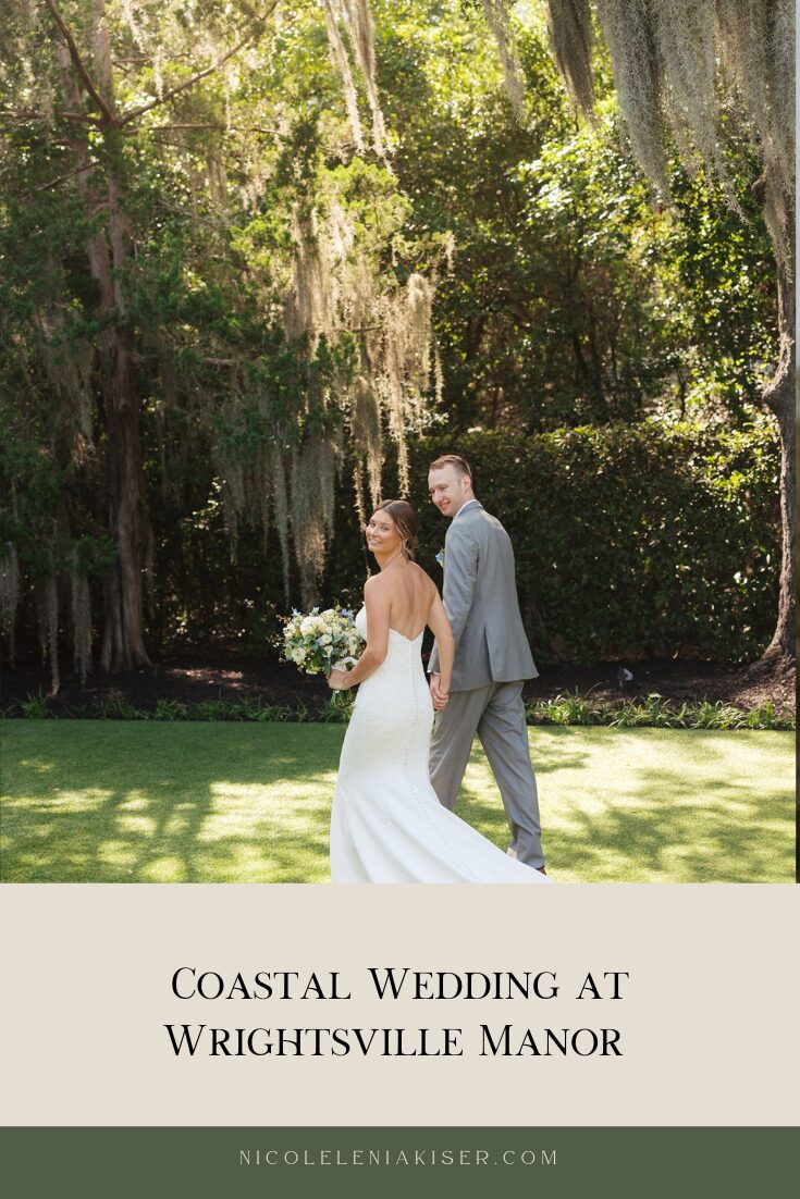 Coastal Wedding at Wrightsville Manor in North Carolina by Nicole Kiser Photography