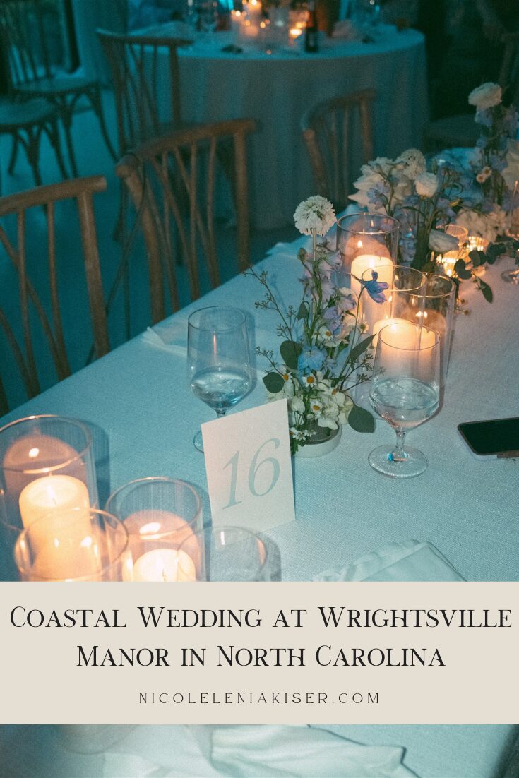 Coastal Wedding at Wrightsville Manor in North Carolina by Nicole Kiser Photography