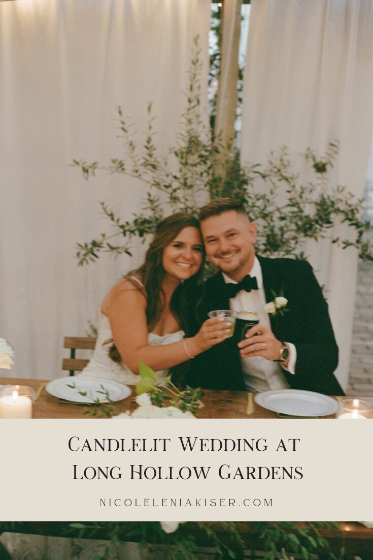 Candlelit Wedding at Long Hollow Gardens Nicole Kiser Photography