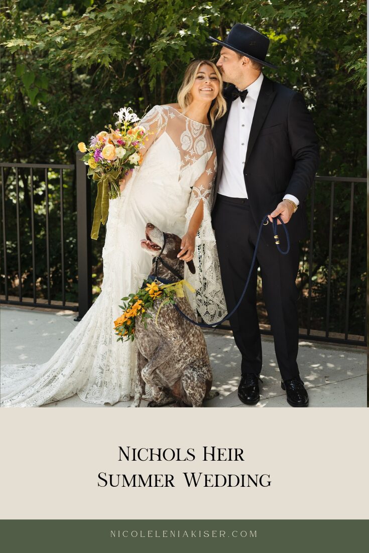 Nichols Heir Summer Wedding BY Nicole Kiser