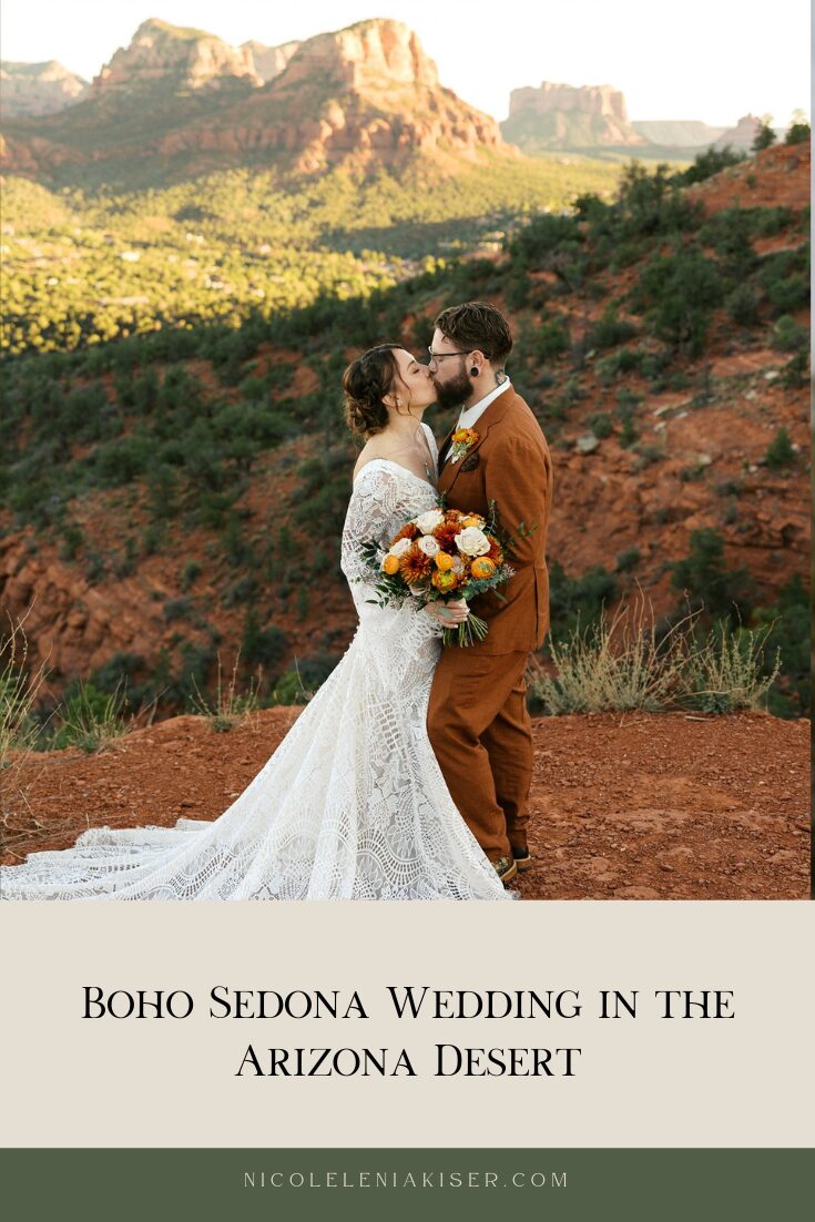 Boho Sedona Wedding in the Arizona Desert Nicole Kiser