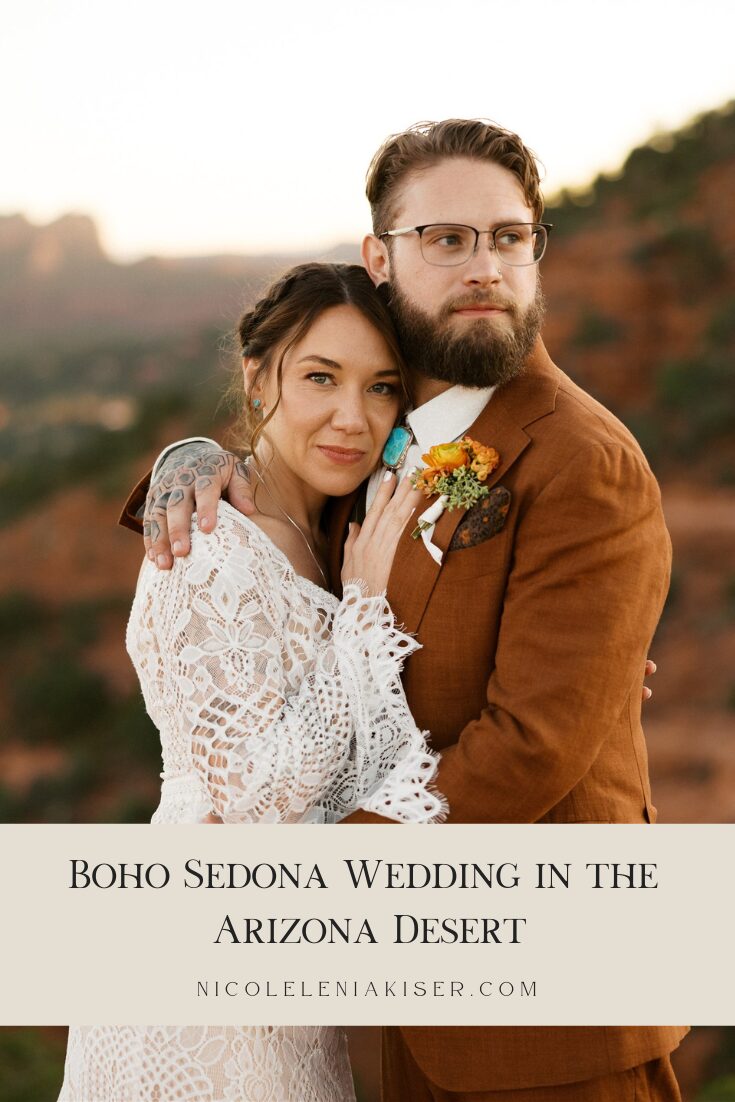 Boho Sedona Wedding in the Arizona Desert Nicole Kiser