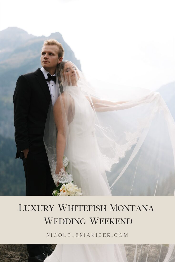 Luxury Whitefish Montana Wedding Weekend by Nicole Kiser Photography