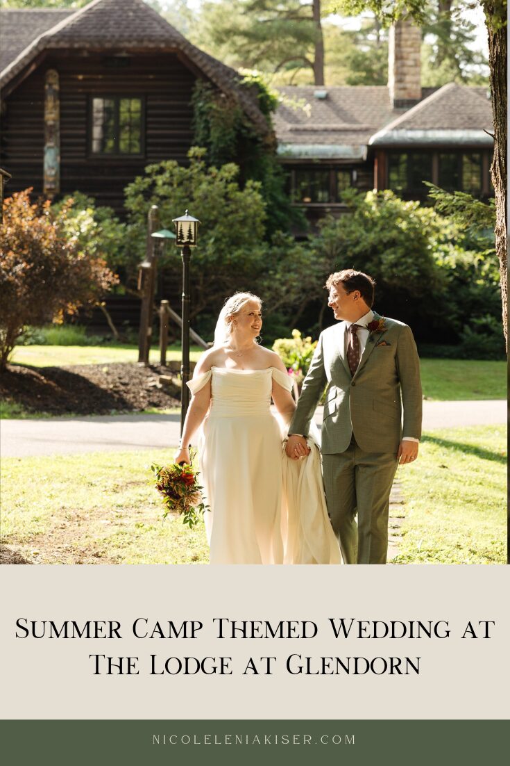 Summer Camp Themed Wedding at the Lodge at Glendorn