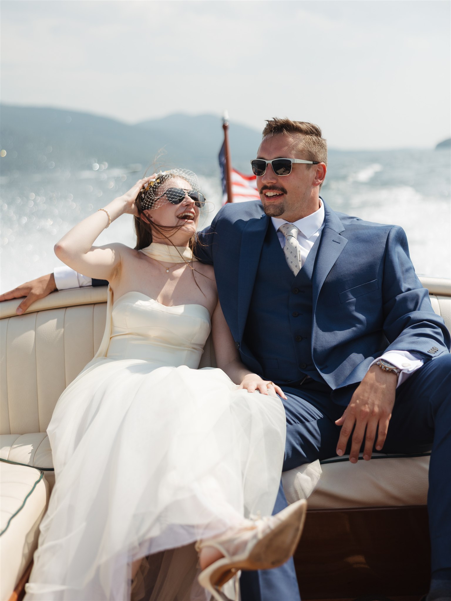 Summer New York Wedding on Lake George by Nicole Kiser Photography