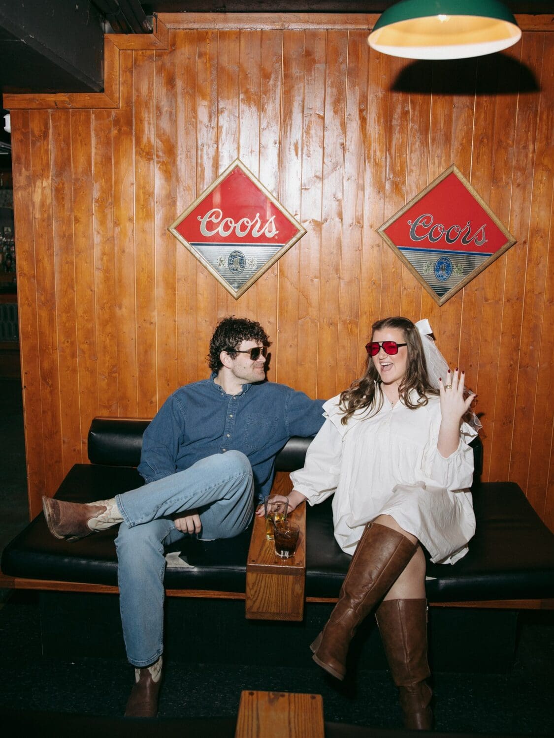 Nashville Dive Bar Engagement Session