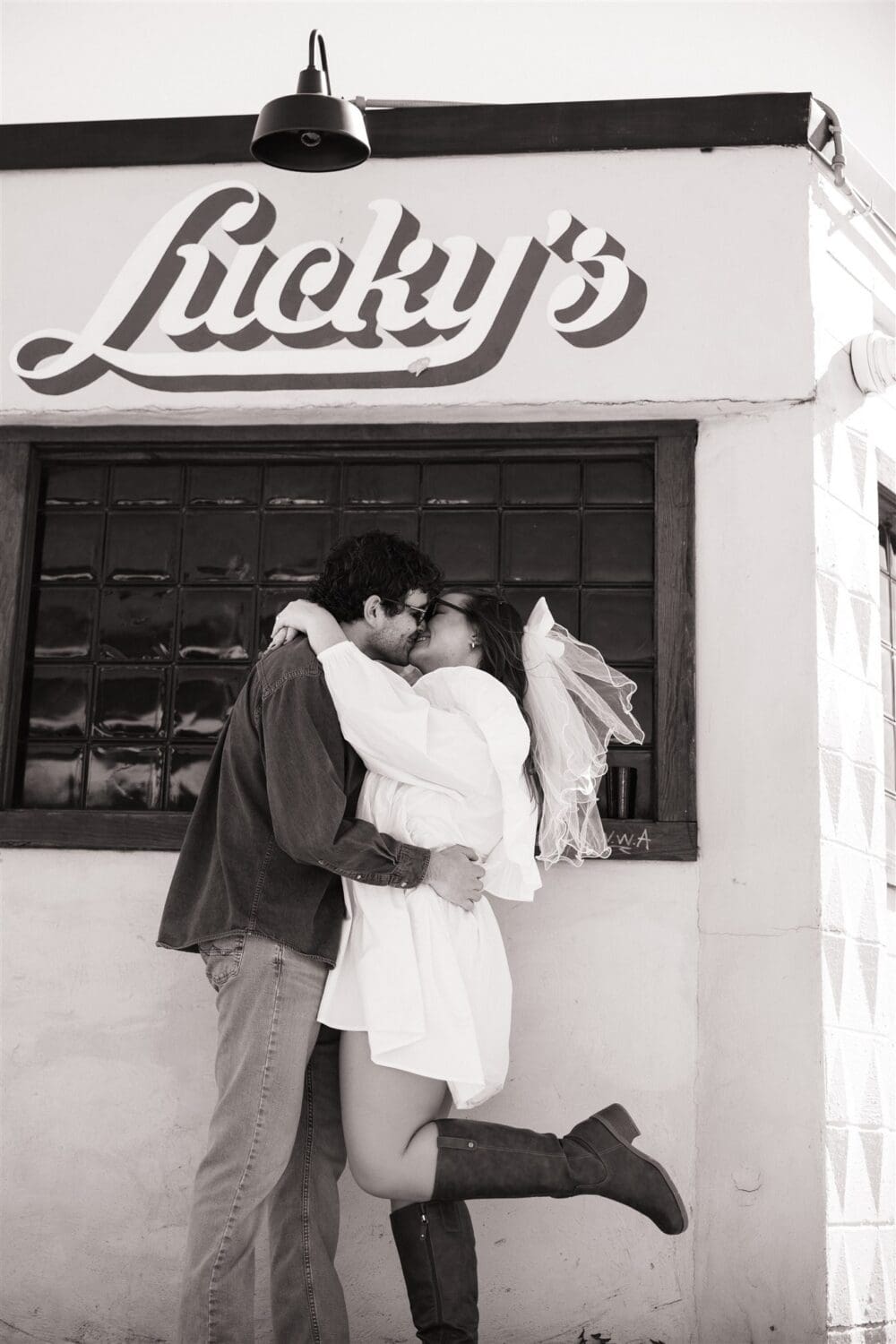 Nashville Dive Bar Engagement Session