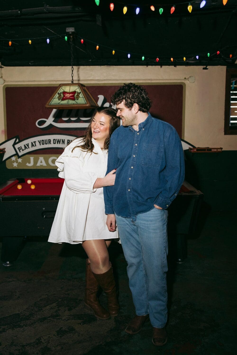 Nashville Dive Bar Engagement Session
