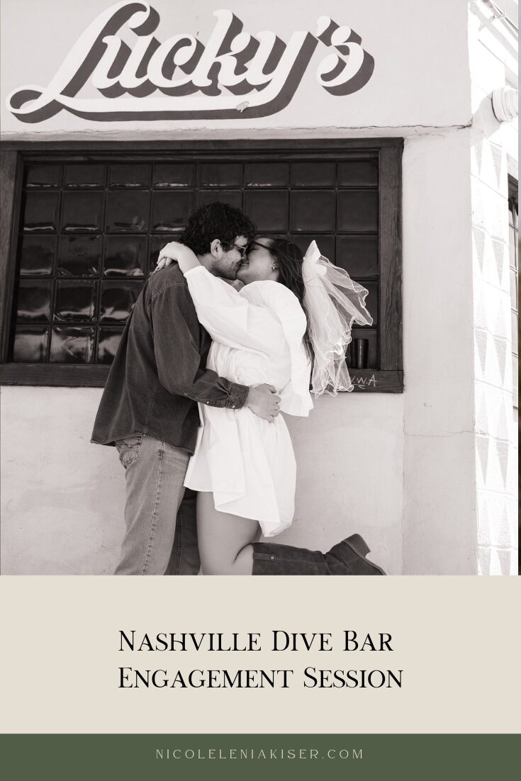 Nashville Dive Bar Engagement Session