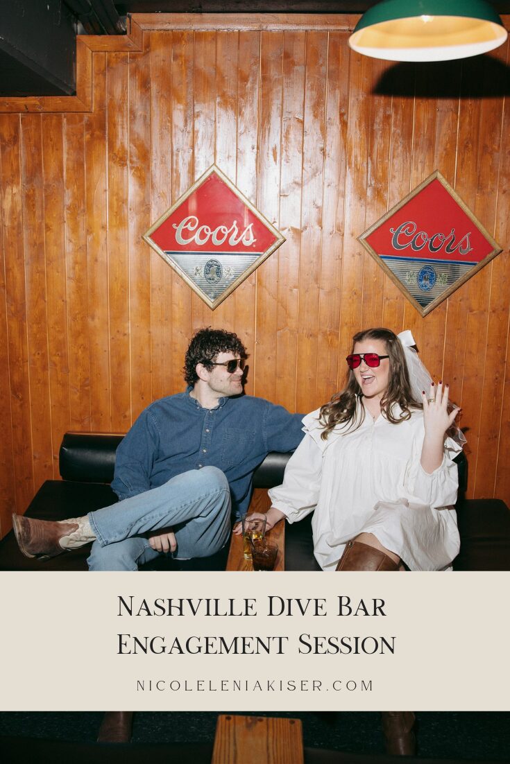 Nashville Dive Bar Engagement Session