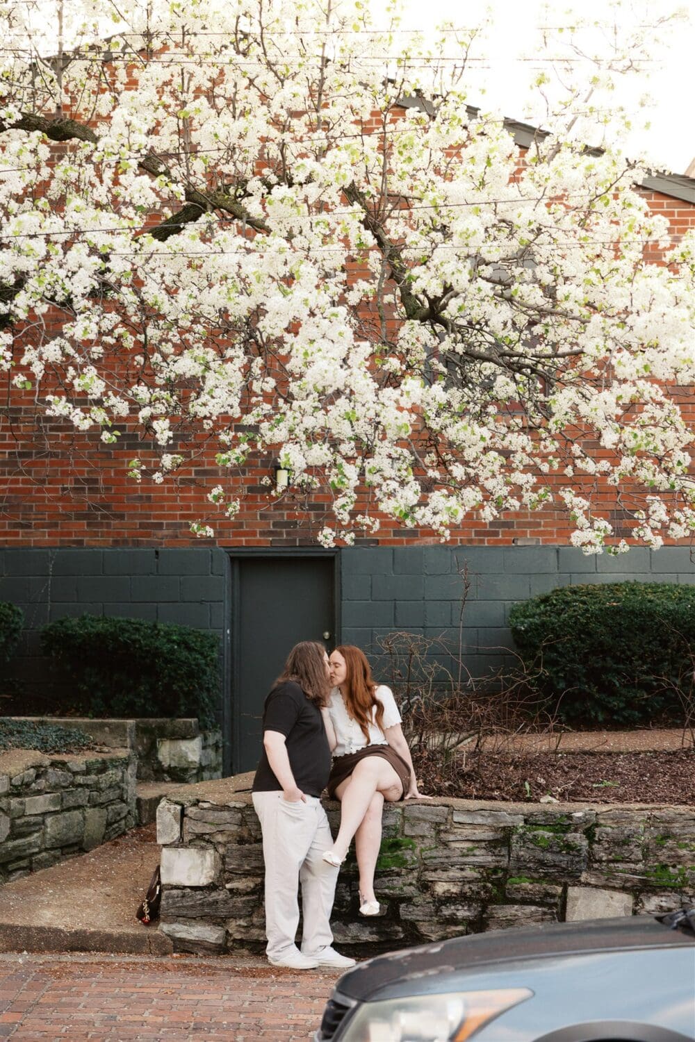 Spring Engagement at Mothers Ruin in Germantown