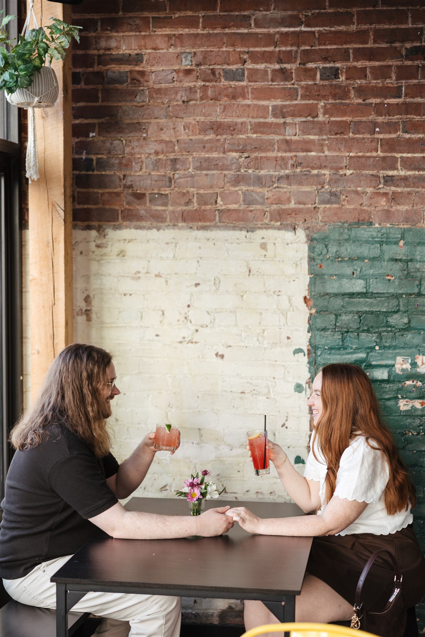 Spring Engagement at Mothers Ruin in Germantown
