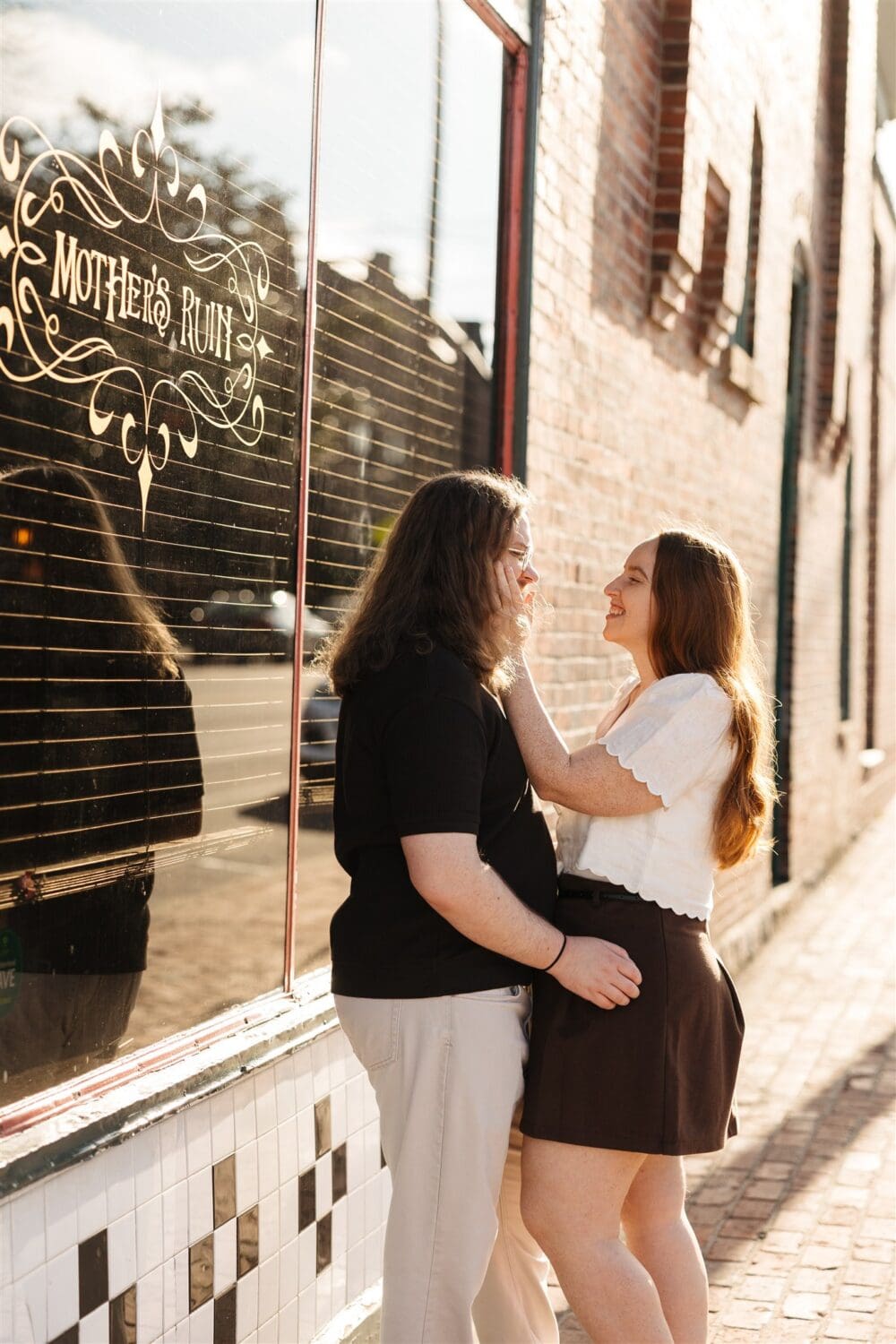 Spring Engagement at Mothers Ruin in Germantown